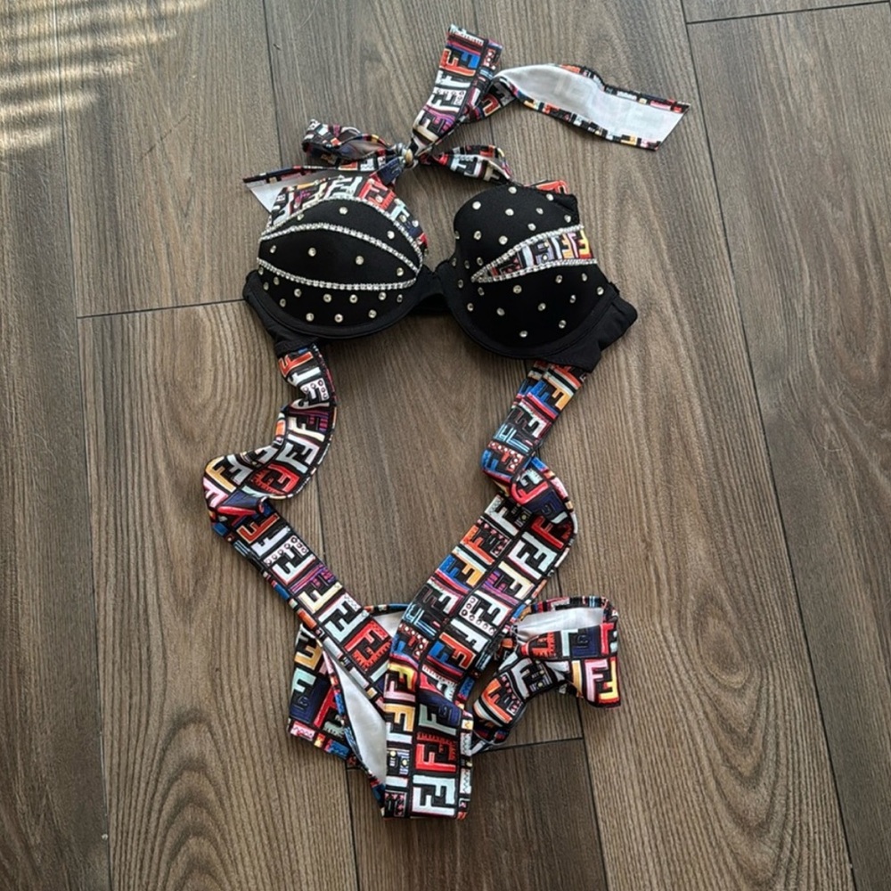 Unique One piece Swimsuit / Dance wear